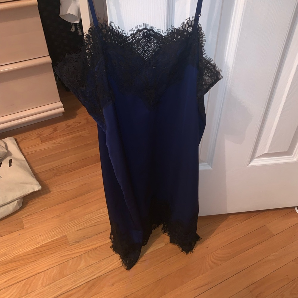 Satin slip dress